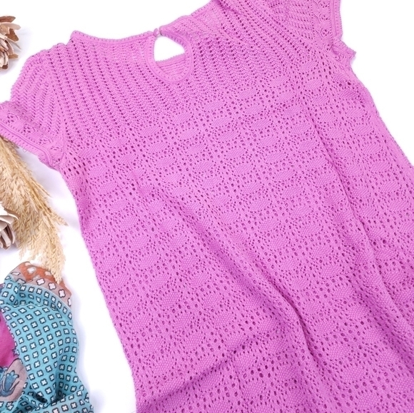 Lilly Pulitzer Pink Knit Dress Sz S - Picture 13 of 13